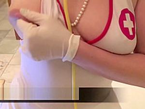 Angel Exhib Horny Nurse French Milf Masturbate