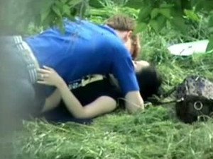 Spy Cam Video With Asian Teen Sucking Her BF's Cock In A Park