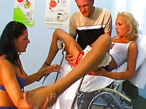 Gyno Checkup Turns Into Hardcore Anal Workout For Poor Blondie