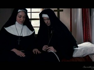 Sinful Babe Lea Lexis Is Making Love With Beautiful Lesbian Nun