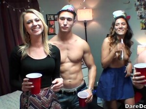 College Party Hardcore Orgy Started By A Cute Brunette Kaylee Banks