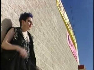Chunky Pale Goth Punk Hooker Fucked Up Ass