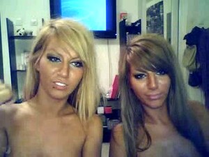 Two Unthinkably Hot Twins Put On A Good Webcam Show