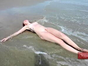 Redhead Teens First Trip To A Nude Beach