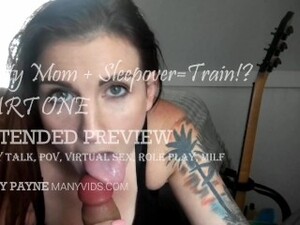 PREVIEW Slutty Mom + Sleepover = Train?! PART ONE