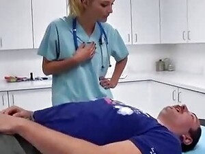 Sexy Nurses Are Giving Impressive Blowjobs To Various Horny Patients, Because Cum Tastes So Good