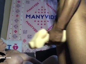 Full Sex Doll Male Masturbator Review With Cumshot On MY Tits