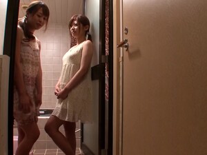 Haruki Sato And Sae Aihara Take A Bath And Please Each Other