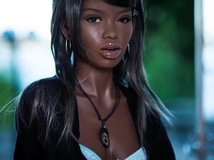 Hot Ebony Sex Doll, Blowjob Anal Creampie Fantasies