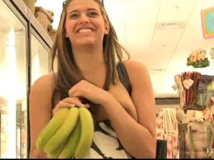Patricia Buys A Few Bananas And Goes Home To Play With Them
