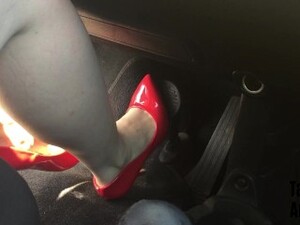 Heels And Barefoot Pedal Pumping