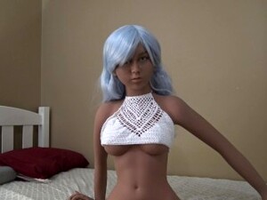 Underboob. Ice Blue. Spit On Face. Face Pounding. Doll.