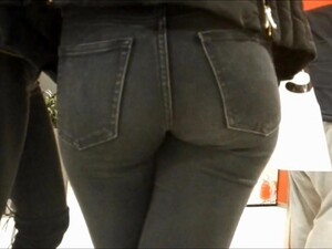 Ass In Tight Jeans Voyeur