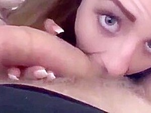 That Time Katie Could Not Stop Sucking My Dick (homemade)